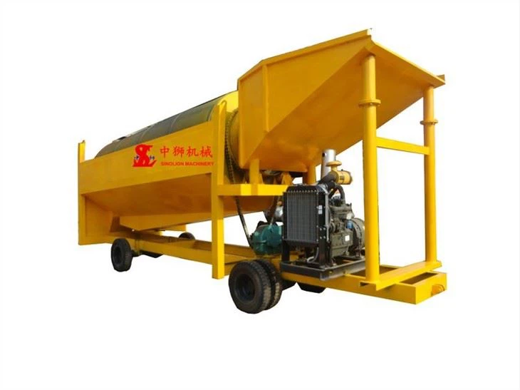 Big Mobile Gold Trommel Screen