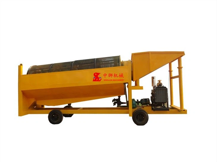 Big Mobile Gold Trommel Screen
