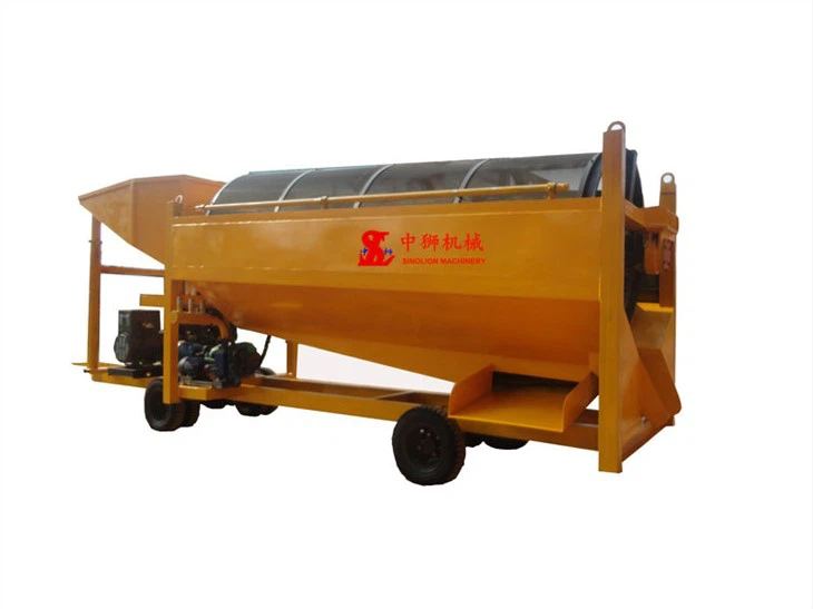 Big Mobile Gold Trommel Screen