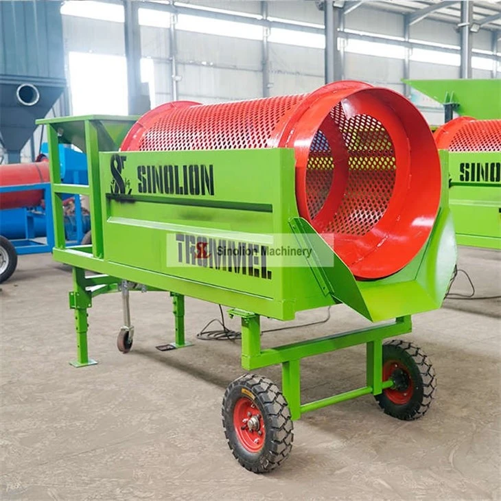 Portable Mini Trommel Screen